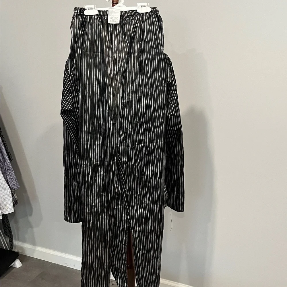 Jack Skeleton Suit Striped Halloween Costume Small